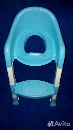 Сидушка накладка на унитаз со ступенькой