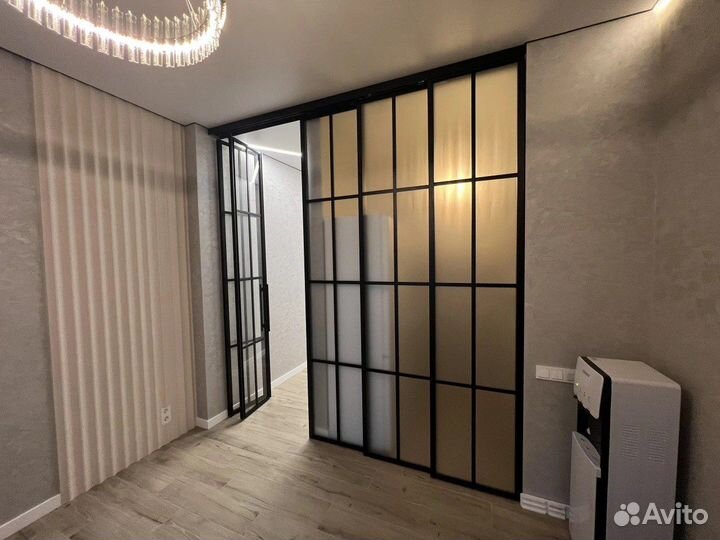 Межкомнатные перегородки из стекла