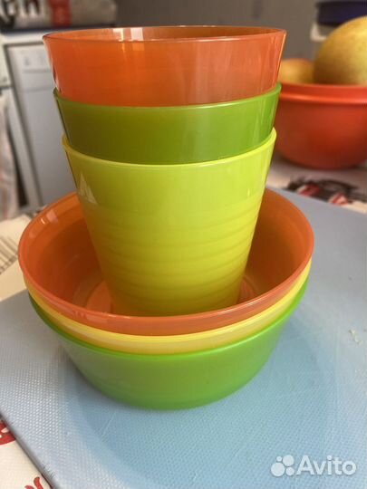 Новая Детская посуда IKEA каlas