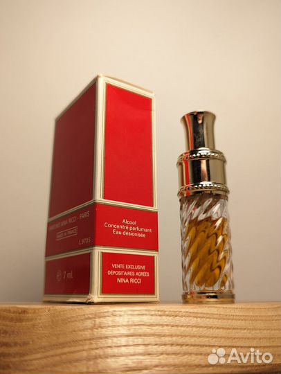 Духи Nina Ricci Farouche 7 мл винтаж 1981 г. спрей