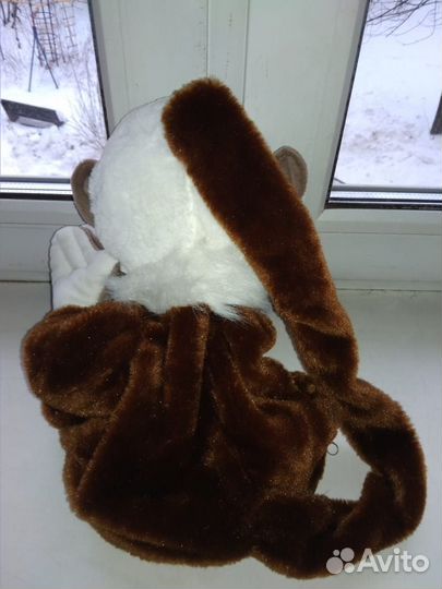 Рюкзачок детский на молнии новый обезьянка