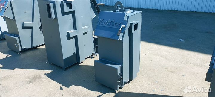 Котел твердотопливный