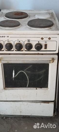 Электроплита с духовкой бу