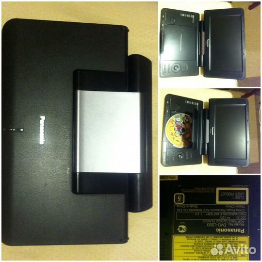 DVD-плеер Panasonic, диски с мульт, орг-р