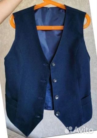 Школьная форма Аврора для девочки 146 152 158синяя