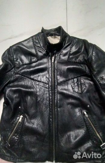 Куртка из натуральной кожи