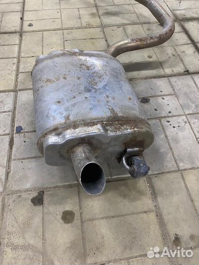 Глушитель задняя часть Corolla Е210