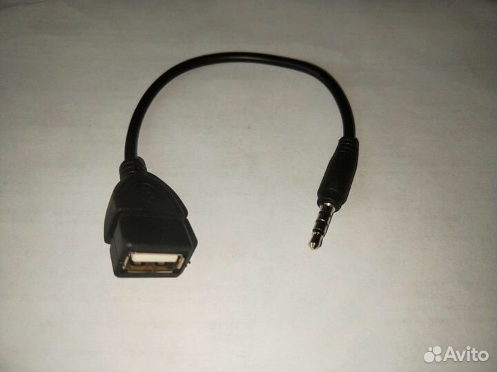 Переходник с usb на mini jack 3.5