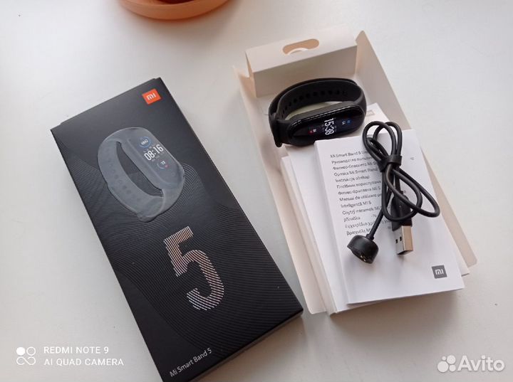 Фитнес браслет Xiaomi Mi Band 5 Black