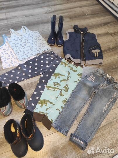 Вещи пакетом для мальчика на 4 года