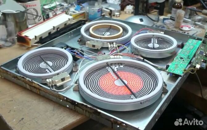 Ремонт варочных панелей и индукционных плит