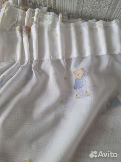 Комплект в детскую шторы и тюль