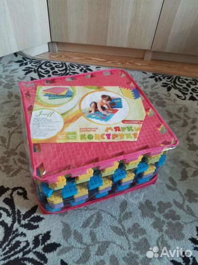 Коврик пазл 30х30х1.8 см