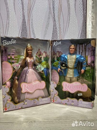 Barbie Rapunzel 2001,Ken/Барби Рапунцель