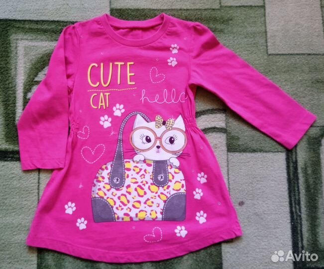 Платье для девочки 86