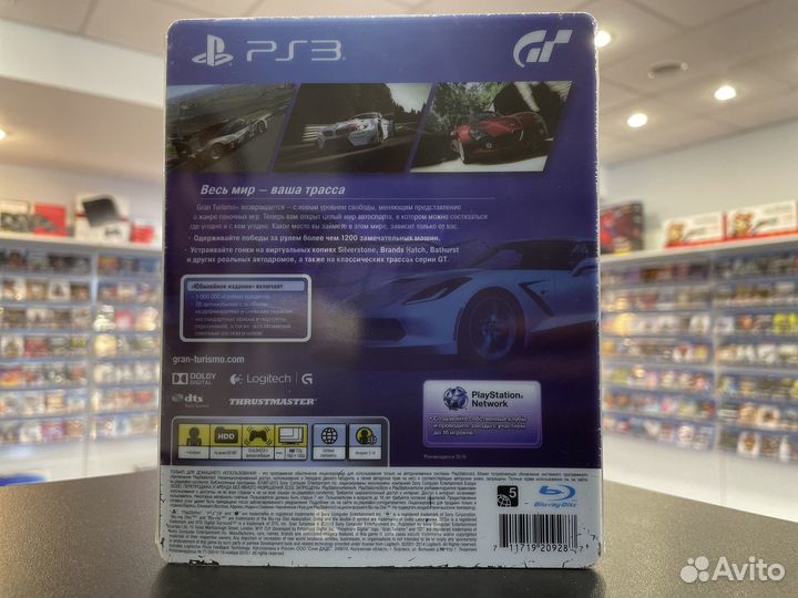 Gran Turismo 6 Steelbook PS3 б.у