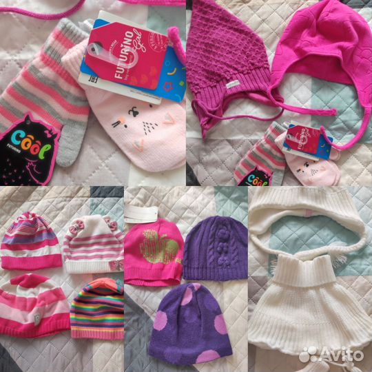 Комплект шапка, шарф 50/52