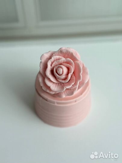 Силиконовая форма для мыла цветок