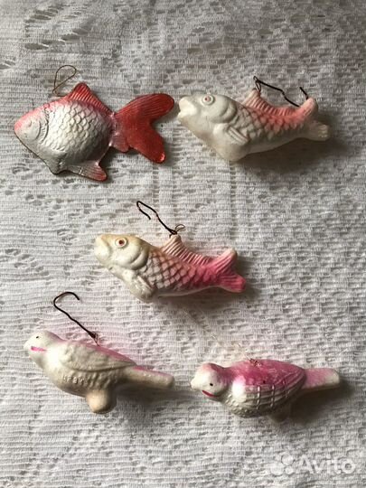 Елочные игрушки СССР