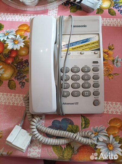 Проводной телефон Panasonic Advanced