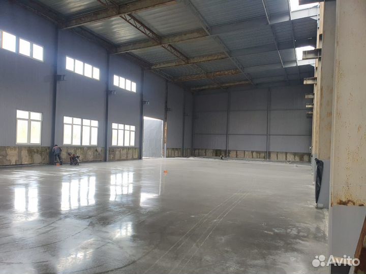 Бетонные полы. Топпинговые полы