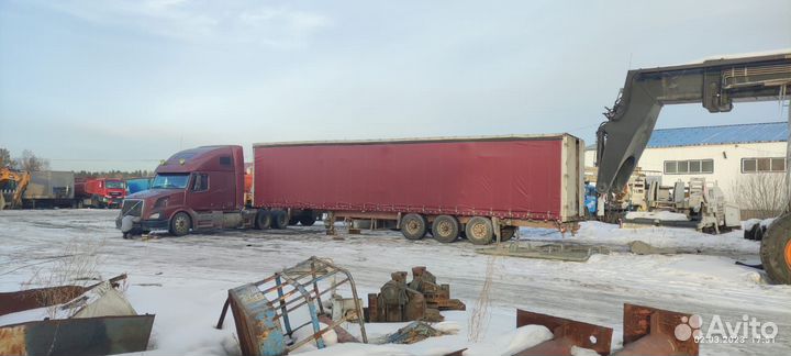 Тент на полуприцеп, фуру, грузовик со сдвижной