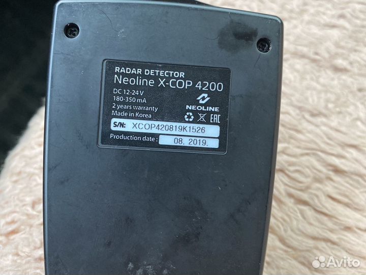 Антирадар с GPS Neoline x cop 4200