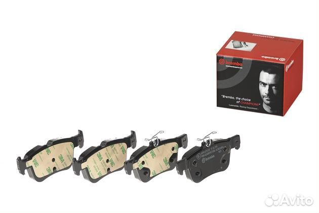 Колодки тормозные дисковые зад