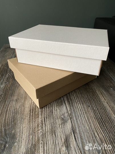 Крафт коробки подарочные, самосборные