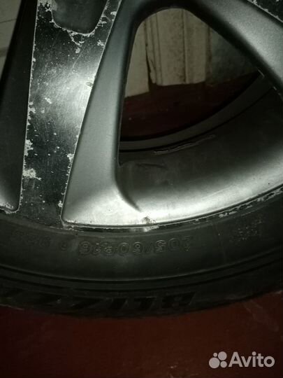 R16 Bridgestone Blizzak Revo GZ 205/60, PCD 5x105 DIA 56.6