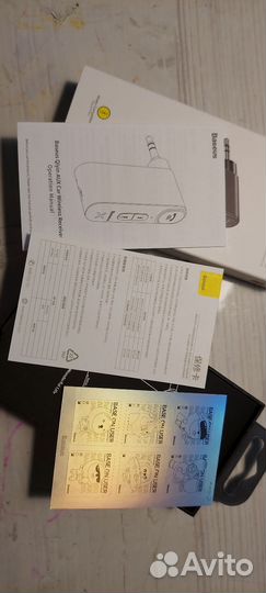 Bluetooth aux адаптер Baseus