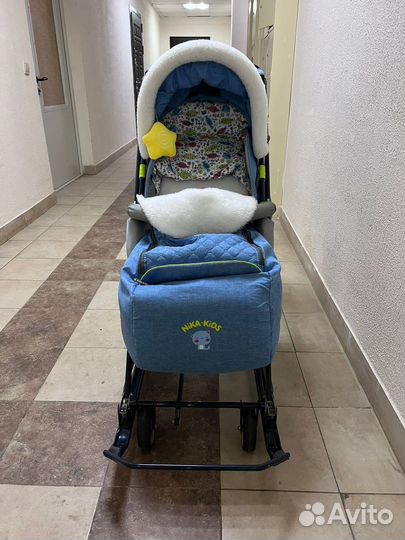 Санки коляска ника 7 7