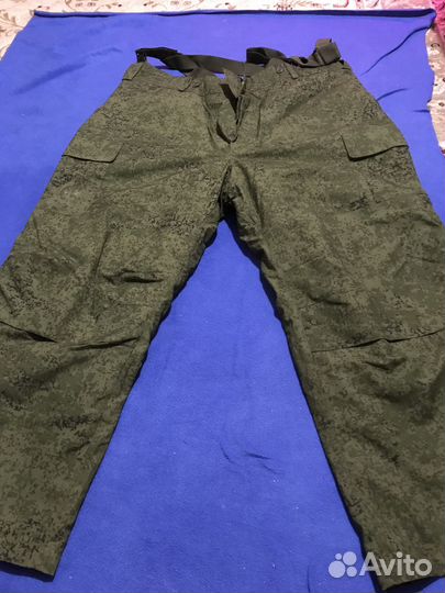 Камуфляж брюки с утеплителем размер 60/4