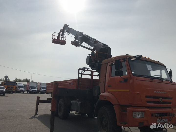 Борт с кму 7 тон