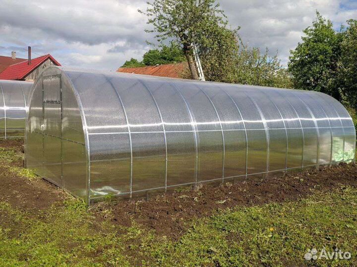 Теплица усиленная из поликарбоната