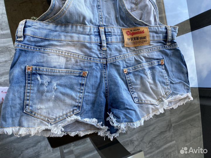 Джинсовый комбензон