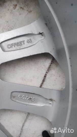 Диск R 15 hyundai solaris