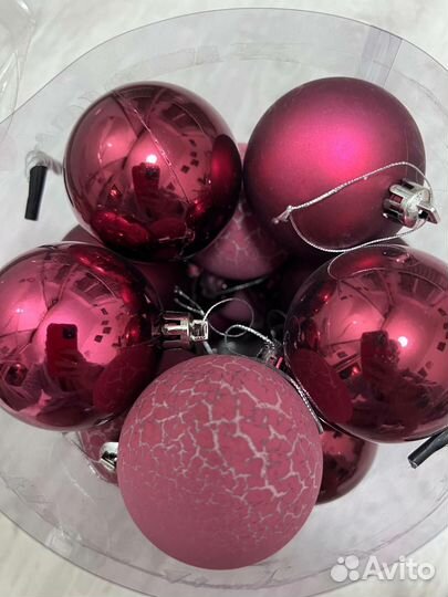 Набор новогодних шаров