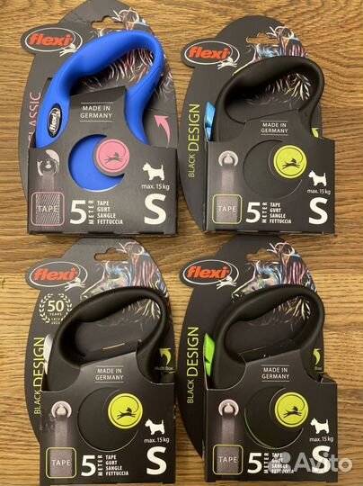 Поводок рулетка для собак flexi