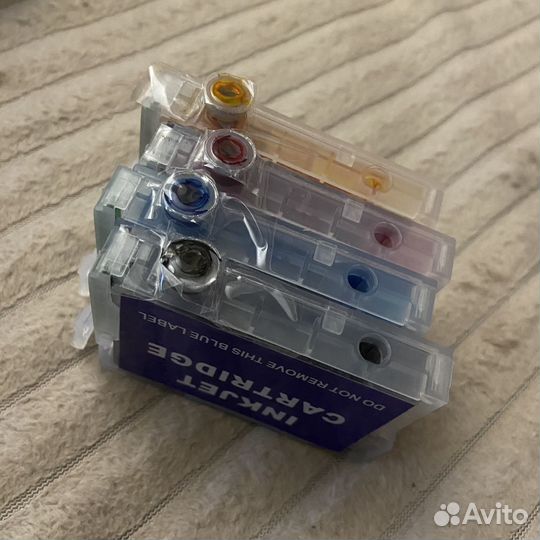 Новые картриджи Epson T1281-T1284