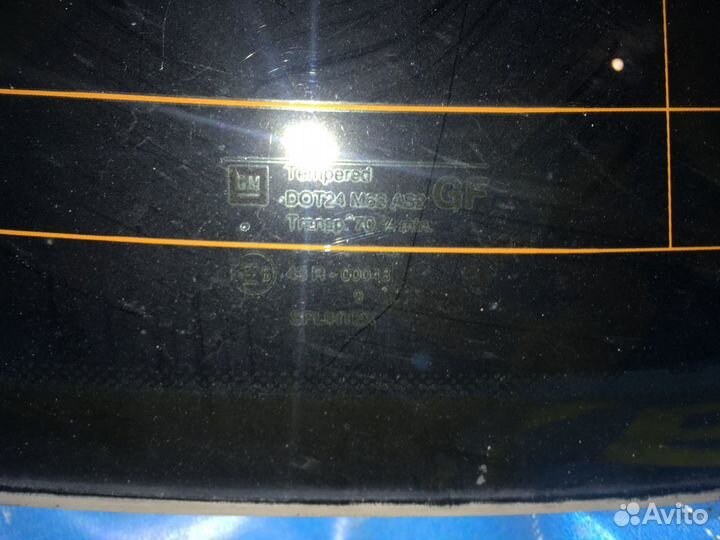 Заднее стекло Opel Vectra B