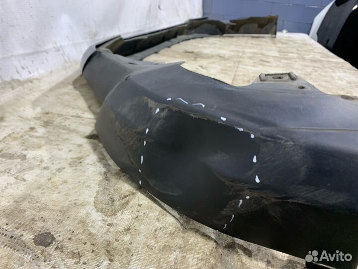 Юбка переднего бампера Toyota RAV 4 CA40 рест