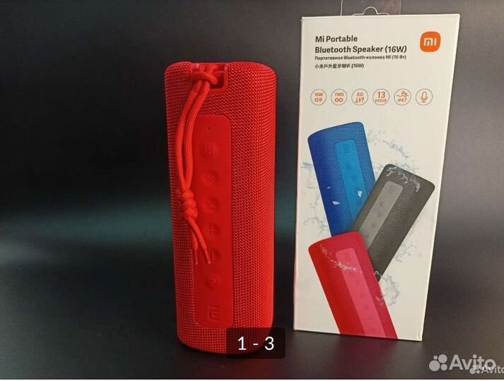 Bluetooth колонка xiaomi mi 16w-RED