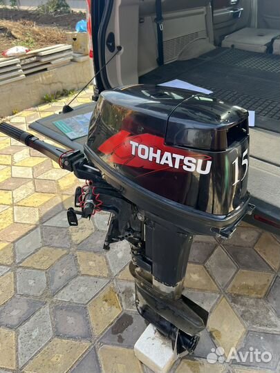 Прицеп лодка с мотором tohatsu 15