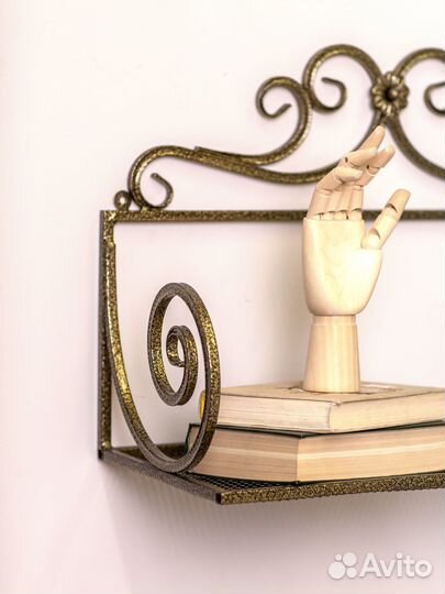 Полка настенная кованая