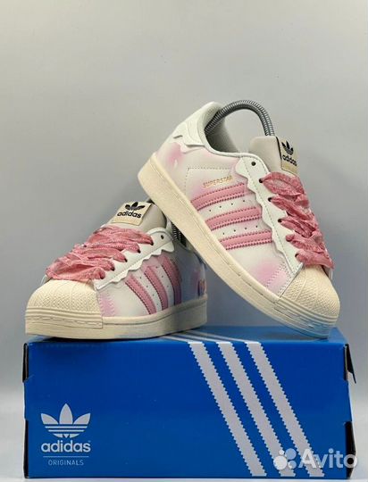 Новые Кроссовки Adidas Superstar Lux