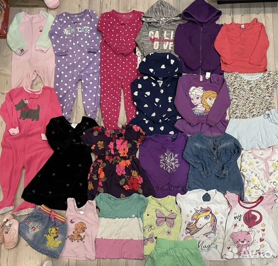 Детская одежда вещи пакетом на девочку