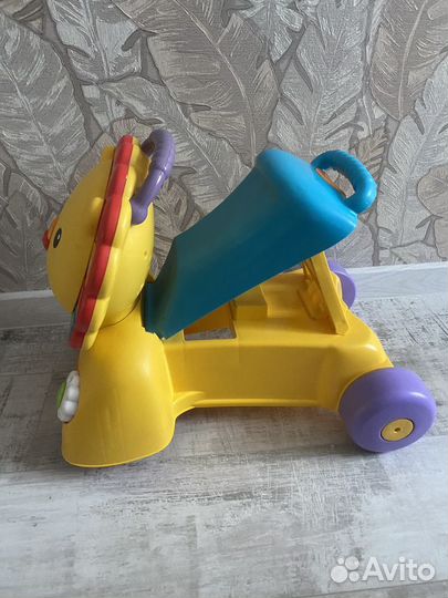 Ходунки/каталка/развивающий лев Fisher Price