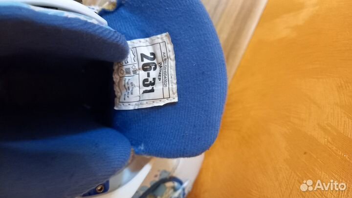 Коньки детские раздвижные 26 31 размер