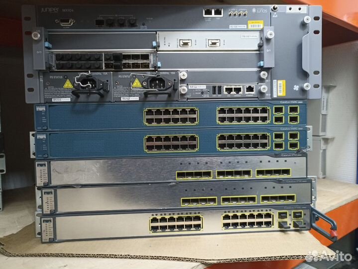 Сетевое оборудование Juniper,cisco,HP, mikrotik